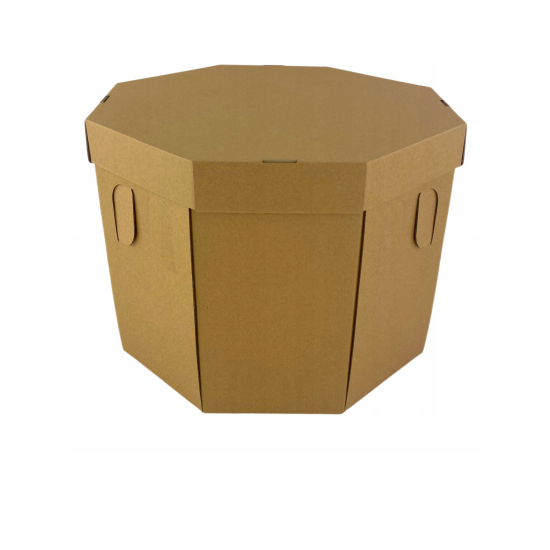 OPAKOWANIE NA TORT BRĄZOWE KRAFT ŚREDNICA 32 cm gruby mocny wytrzymały 10szt